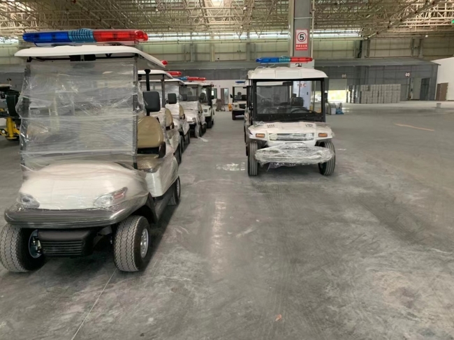 成都天府国际机场订购我司麻豆一二三产区巡逻车