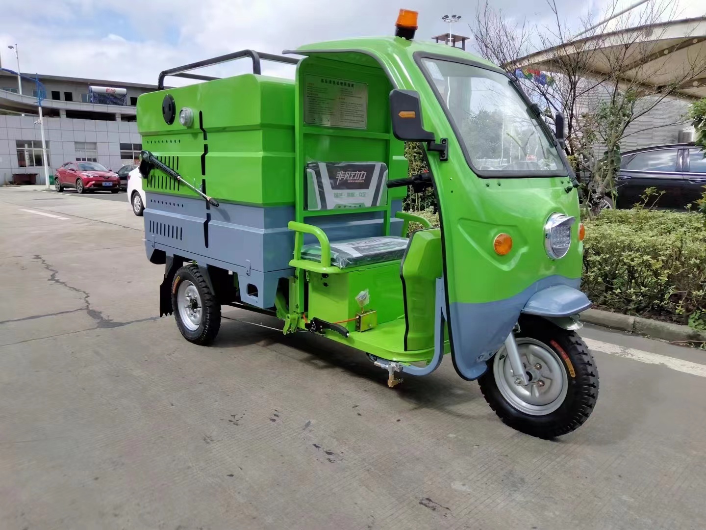 600L高压冲洗车可上牌