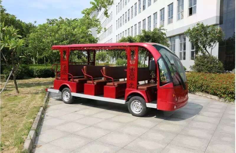 仿古复古款麻豆一二三产区观光车